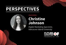 Perspectives thumbnail by Future of Marketing ft. Christine Johnson, Digital Marketing Specialist, Vancouver Island University